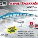 Esca Sea Bomber 120mm 40g. COL- BL1 - AQS