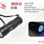 Torcia UV 12 Led AQS