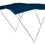 TENDALINO 3 ARCHI TELO BLU CM.150/H.140 CM