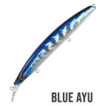 Buginu 140mm Seaspin 28gr Colore Blue Ayu