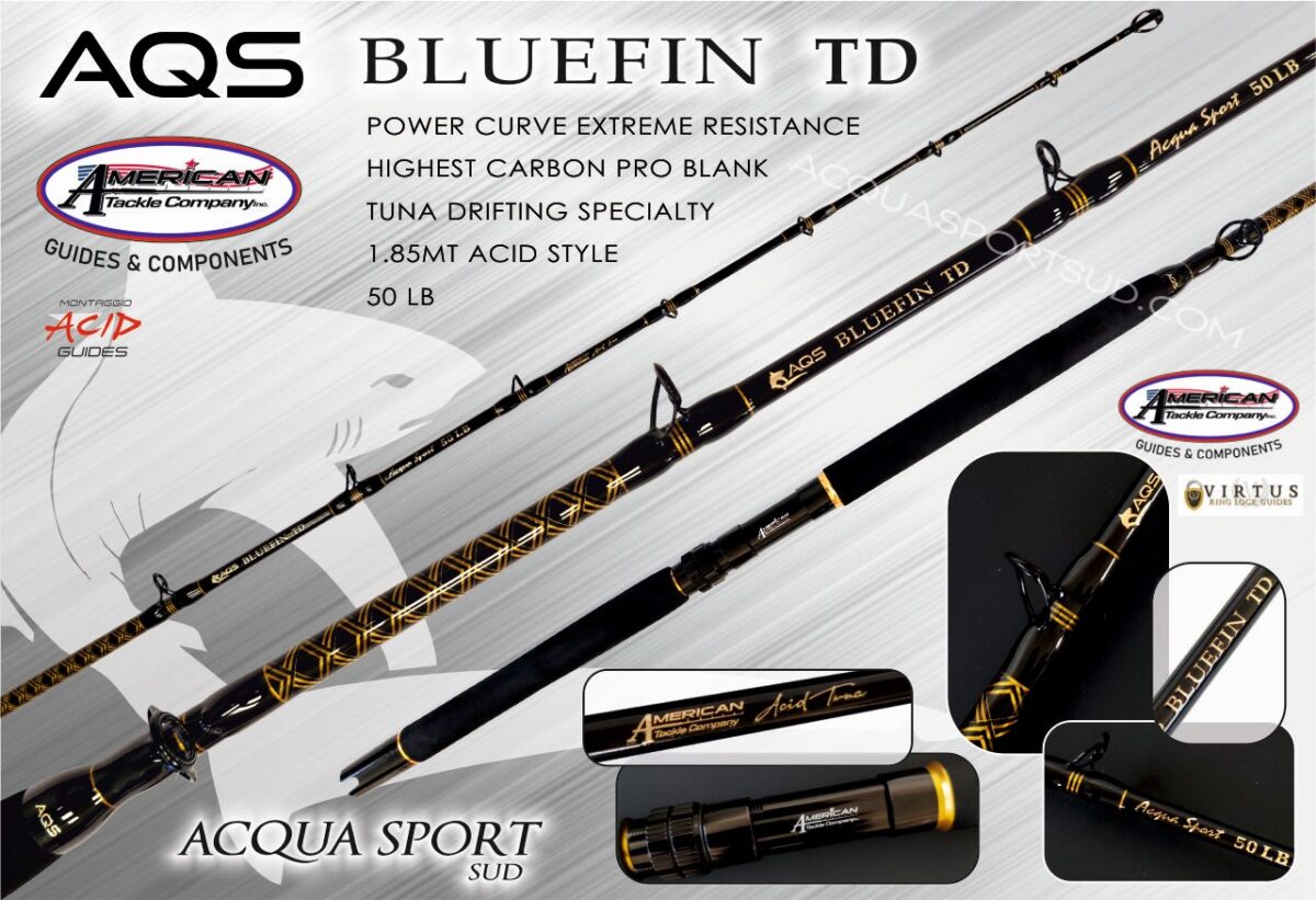Canna AQS Bluefin TD 50LB 1,85mt - immagine 1