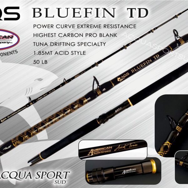 Canna AQS Bluefin TD 50LB 1,85mt