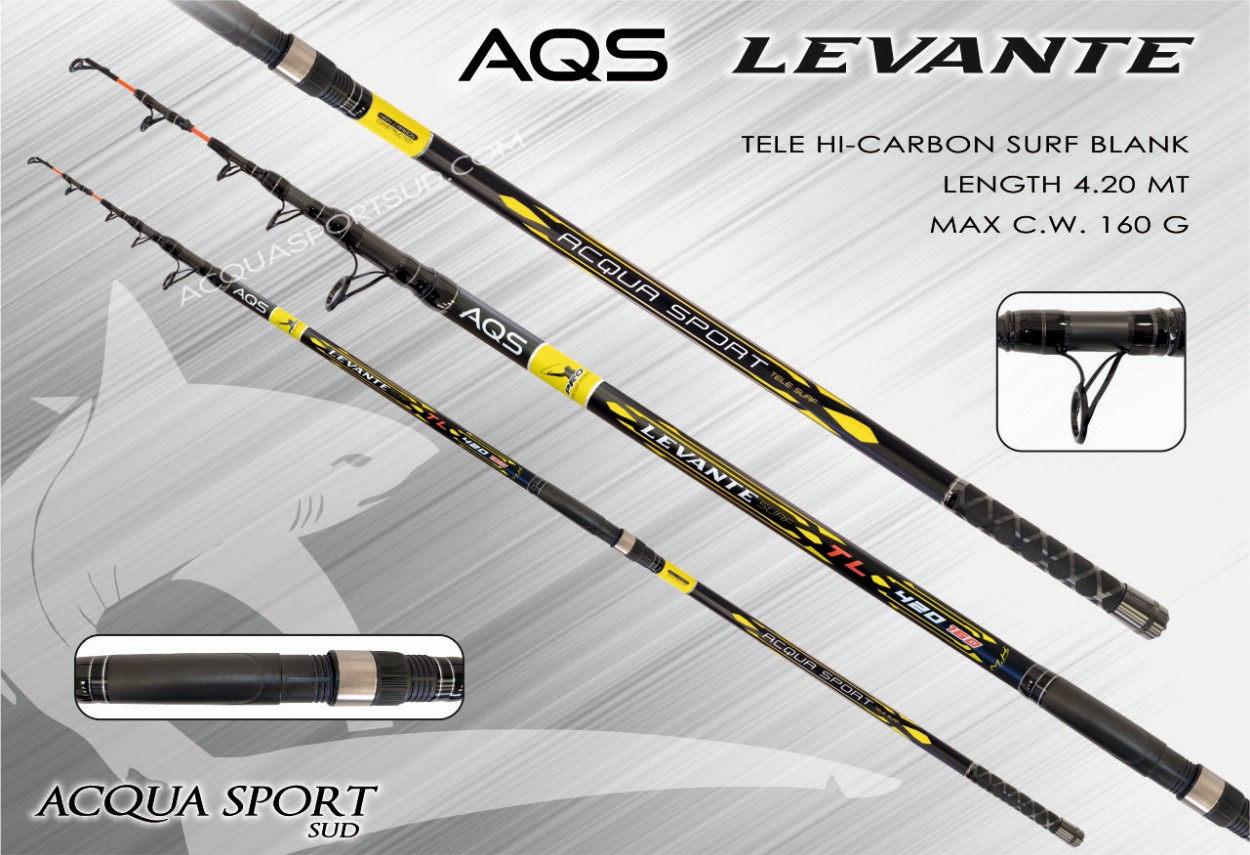 LEVANTE_2026 Canna Aqs Levante Surf TL 4.20mt 160gr - immagine 1