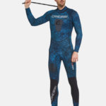 Muta Cressi Tokugawa 2 Pezzi Uomo Blu Camo 3mm